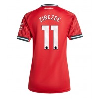 Manchester United Joshua Zirkzee #11 Domáci Ženy futbalový dres 2025-26 Krátky Rukáv